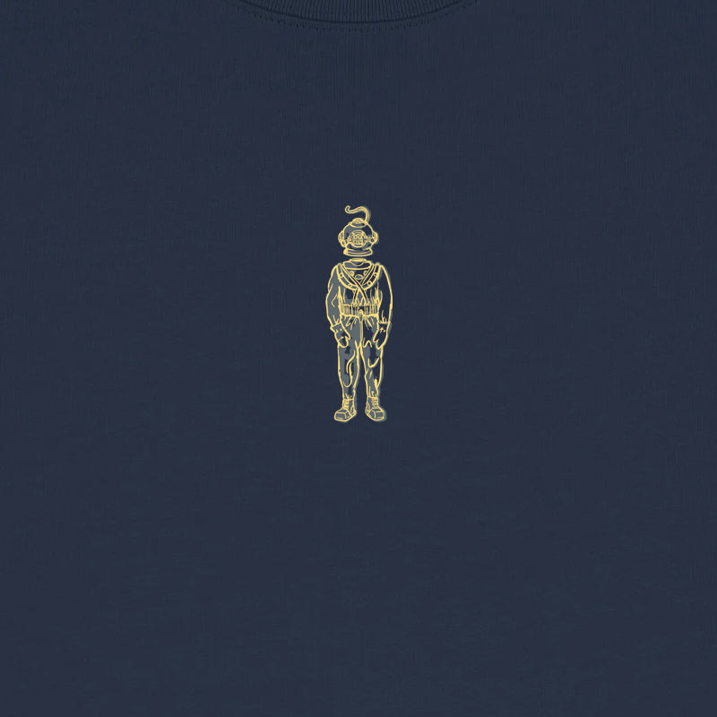 Deep-Sea Casual Triple - Navy T-shirt