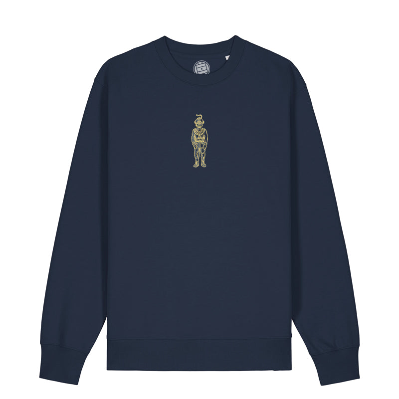 Deep-Sea Casual Triple - Navy Sweatshirt