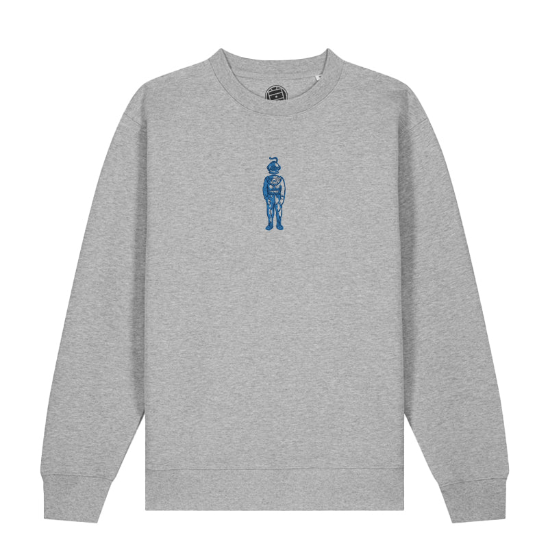 Deep-Sea Casual Triple - Grey Sweatshirt