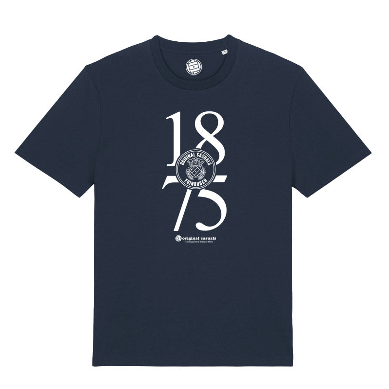 OC Badge - Hibs 1875 - Navy T-shirt