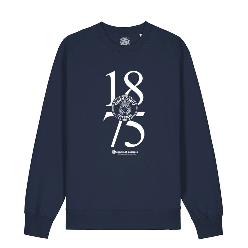 OC Badge - Hibs 1875 - Navy Sweatshirt