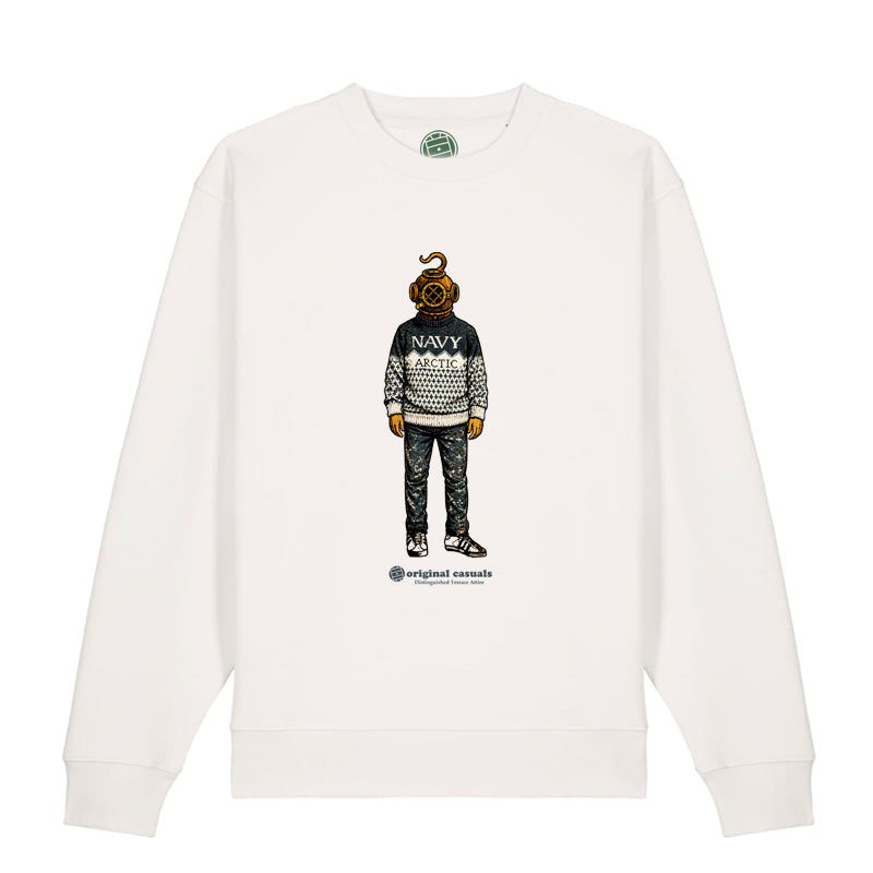 Winter Navy Arctic - Off-White Sweatshirt