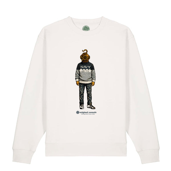 Winter Navy Arctic - Off-White Sweatshirt