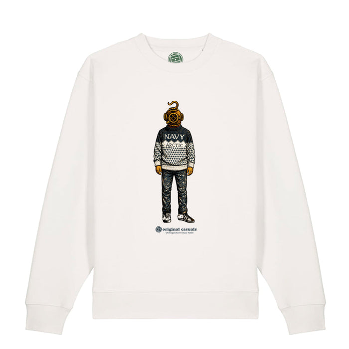 Winter Navy Arctic - Off-White Sweatshirt