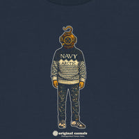 Winter Navy Arctic - Navy Sweatshirt