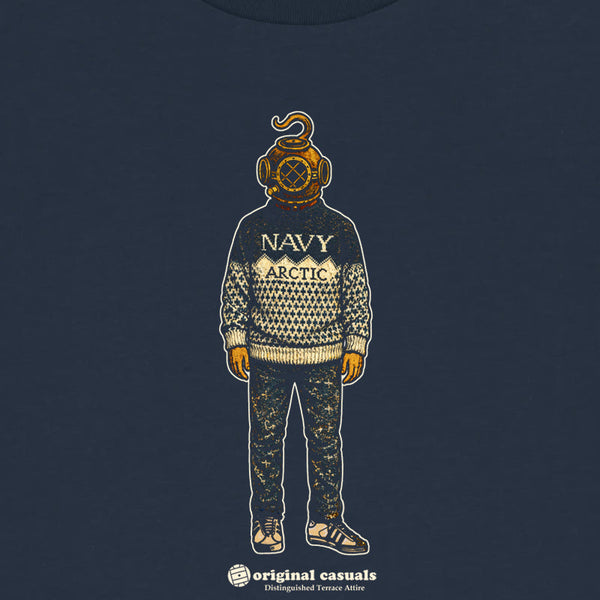 Winter Navy Arctic - Navy T-shirt