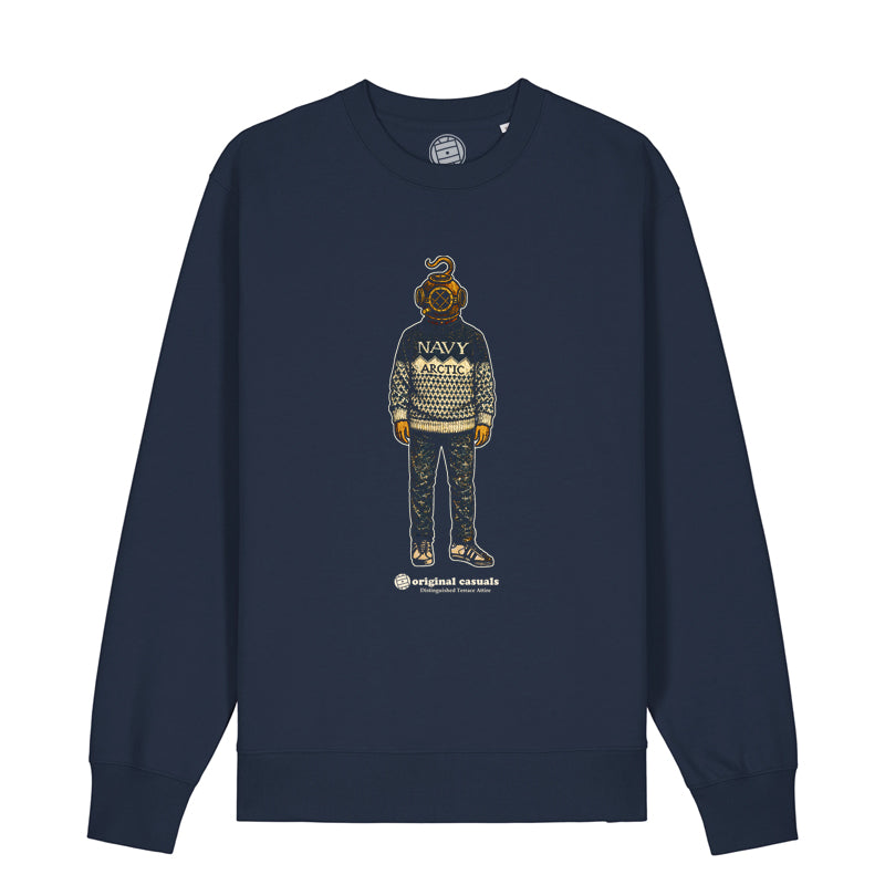 Winter Navy Arctic - Navy Sweatshirt