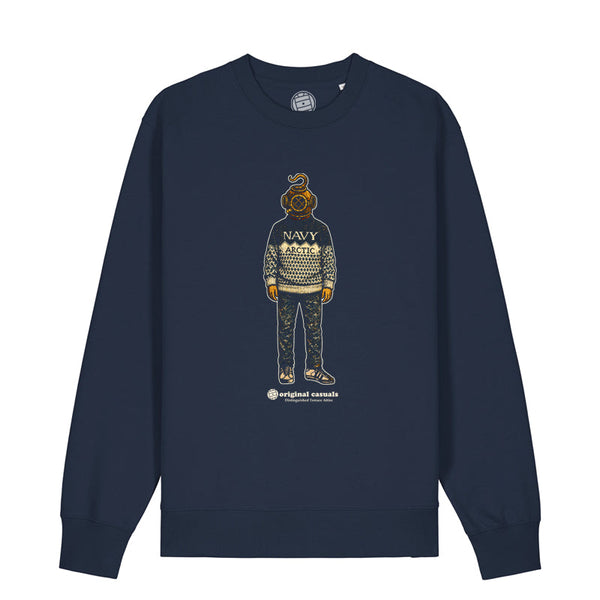 Winter Navy Arctic - Navy Sweatshirt