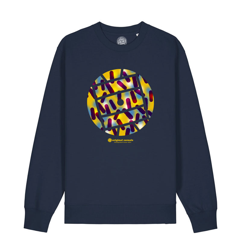 No Piles Ball - Navy Sweatshirt