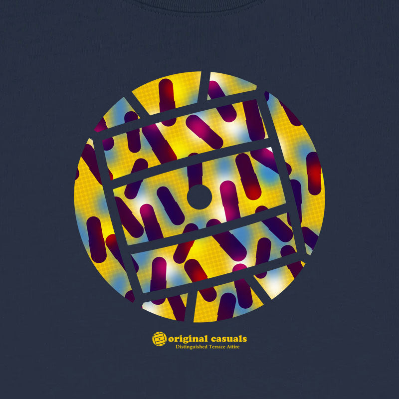 No Piles Ball - Navy T-shirt