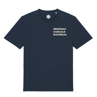 Original Casuals Material - Navy T-shirt