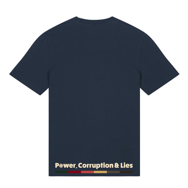 Power, Corruption and Lies - Navy T-shirt