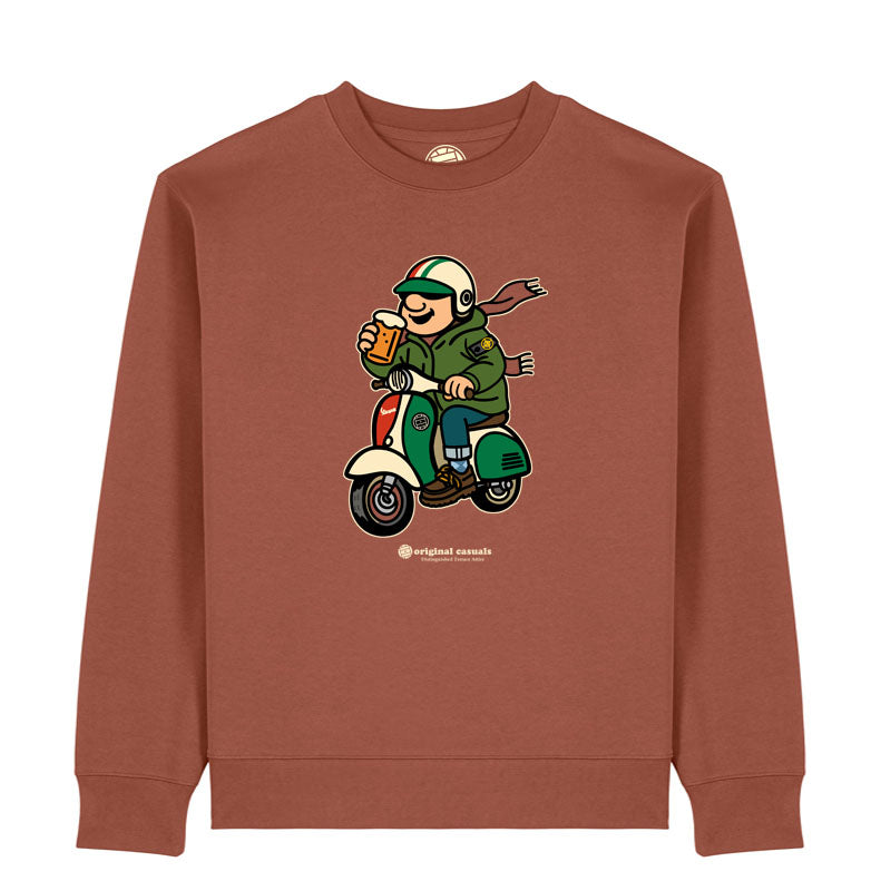 Mr Swagger Paninaro - Heritage Brown Sweatshirt