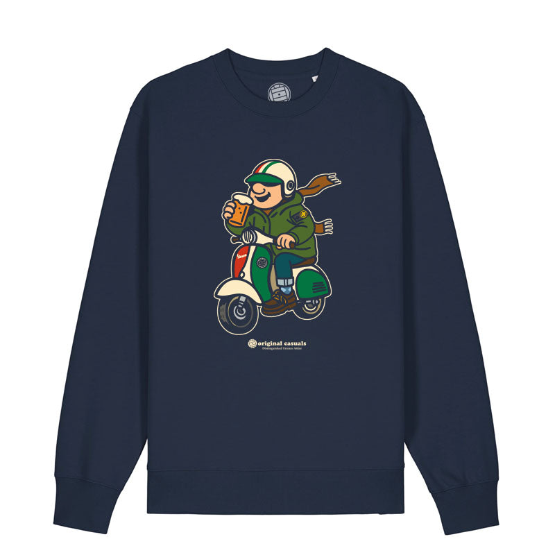Mr Swagger Paninaro - Navy Sweatshirt