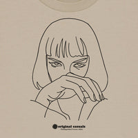 Pulp Linework - Desert Dust T-shirt