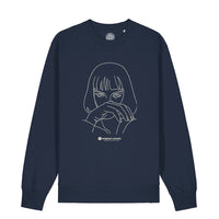 Pulp Linework - Navy Sweatshirt