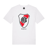 OC Badges - River Classic - White T-shirt