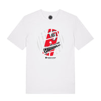 Get Stripped - RP Red Sash Home - White T-shirt