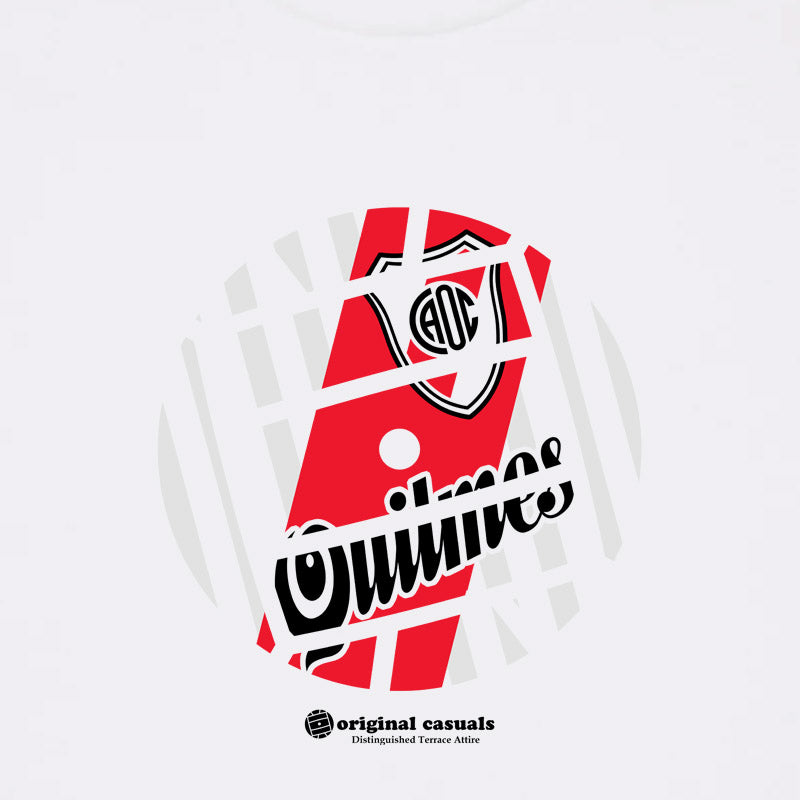 Get Stripped - RP Red Sash Home - White T-shirt