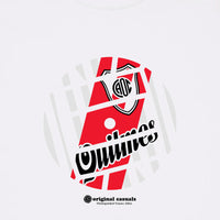 Get Stripped - RP Red Sash Home - White T-shirt