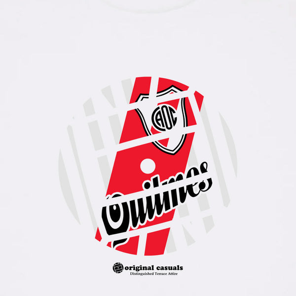 Get Stripped - RP Red Sash Home - White T-shirt