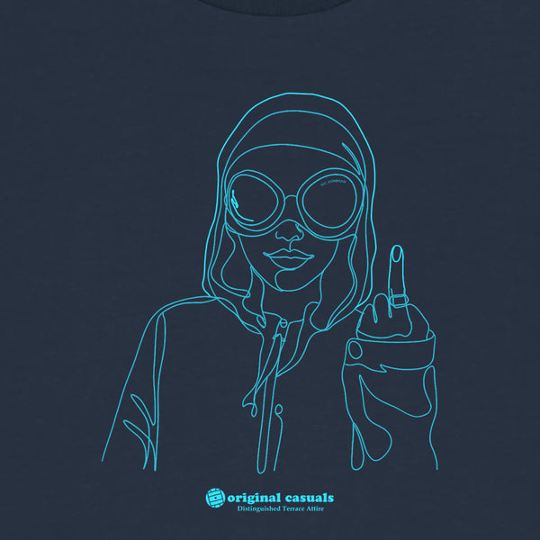 Roo Attitude - Navy T-shirt