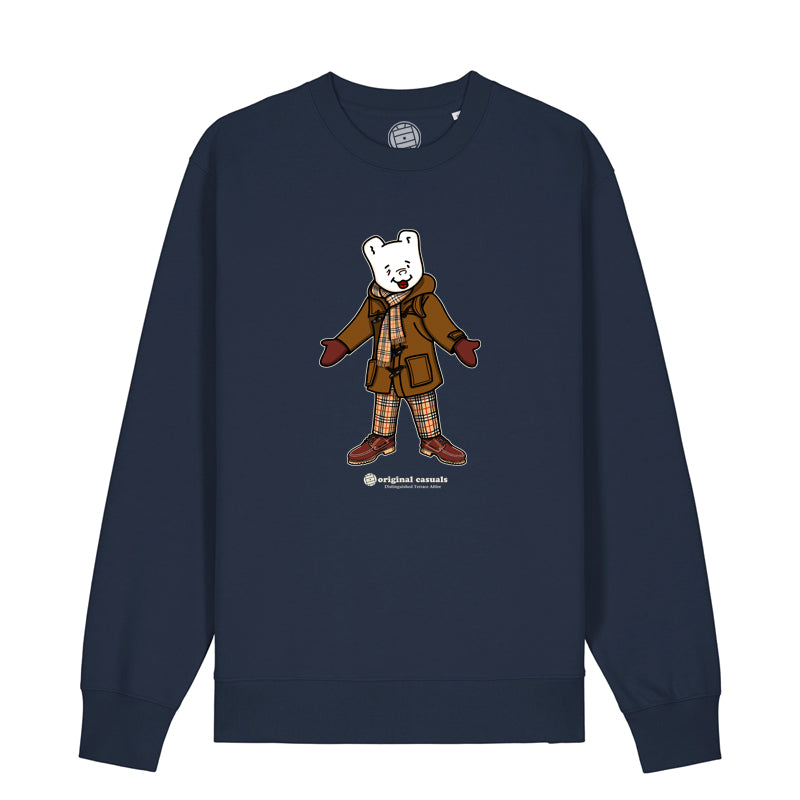 Casual Rupert - Navy Sweatshirt