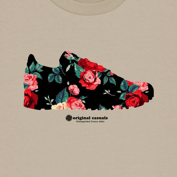 Floral Trainer - Desert Dust T-shirt