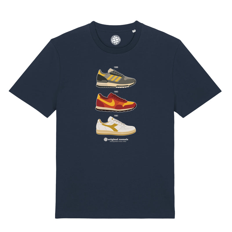 3 Icons - Navy T-shirt