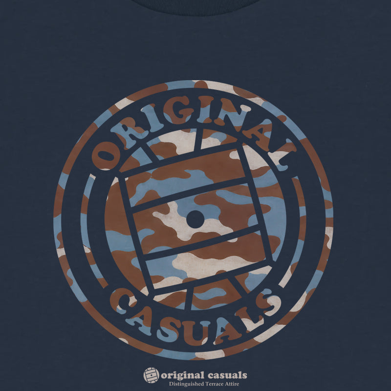 Iconic Street Camo - Navy T-shirt