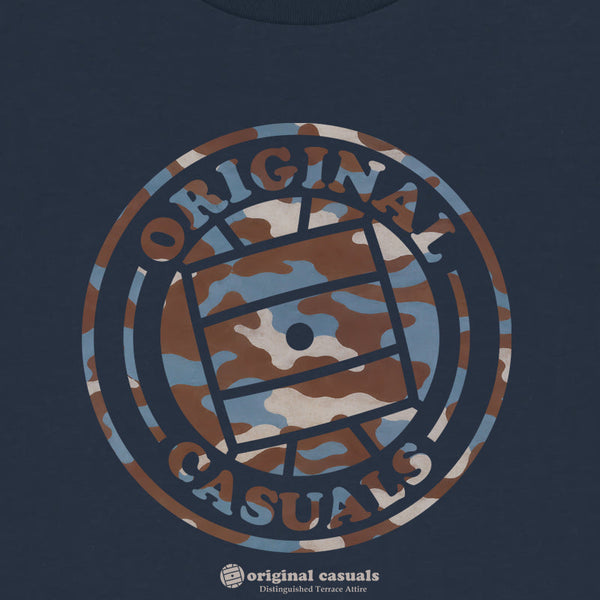 Iconic Street Camo - Navy T-shirt