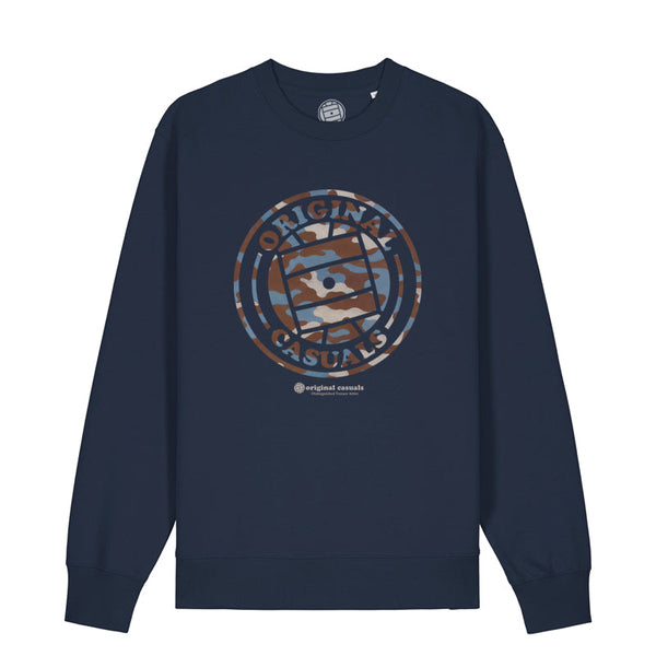 Iconic Street Camo - Navy Sweatshirt