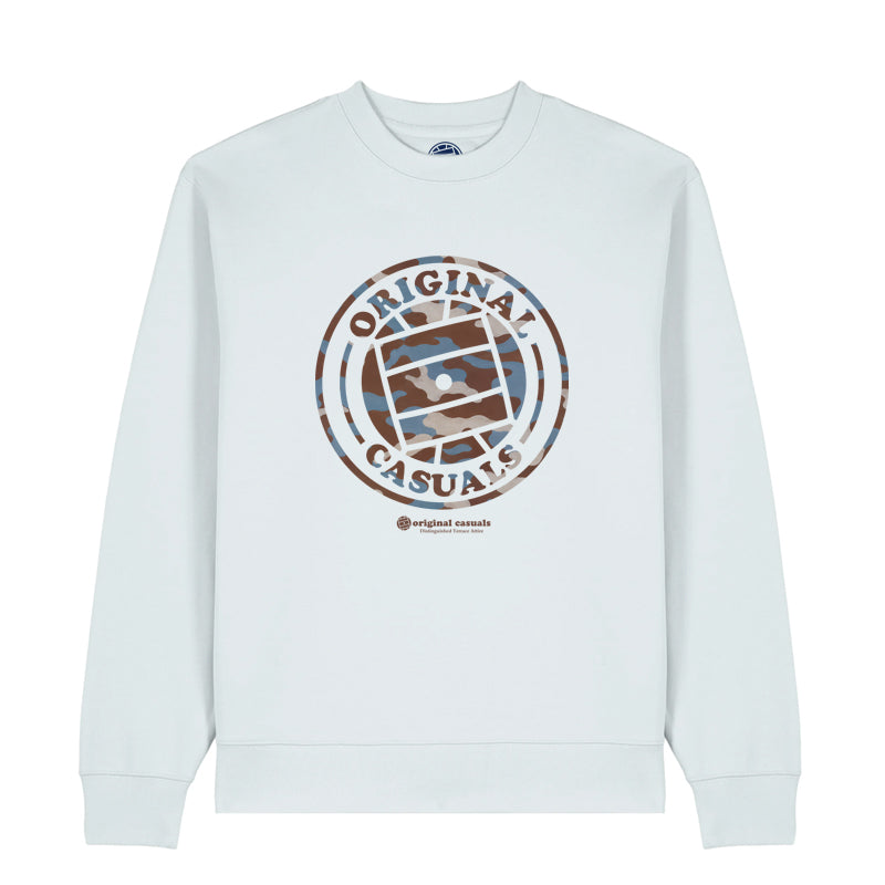 Iconic Street Camo - Ice-Blue Sweatshirt