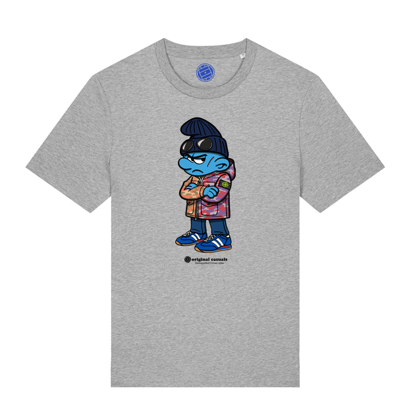 Casual Smurf - Grey T-shirt