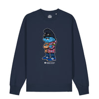 Casual Smurf - Navy Sweatshirt