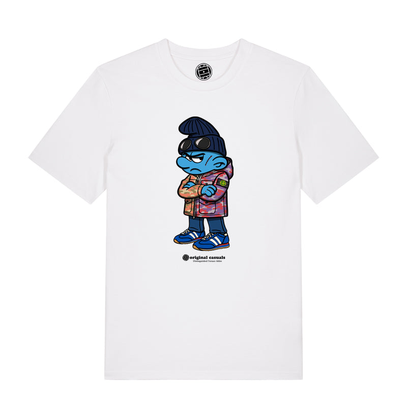 Casual Smurf - White T-shirt