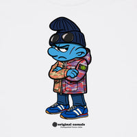 Casual Smurf - White T-shirt