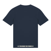 Too Much Too Young - Navy T-shirt