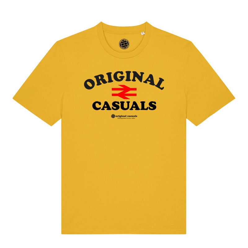 Original Rail Text - Yellow T-shirt