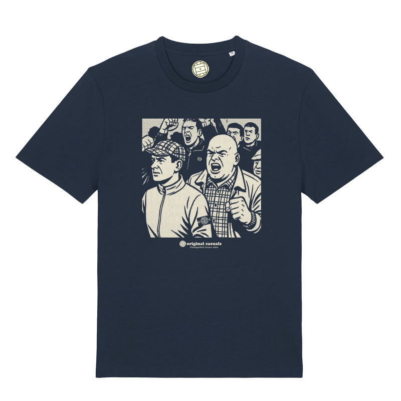 Trouble On The Terrace - Navy T-shirt
