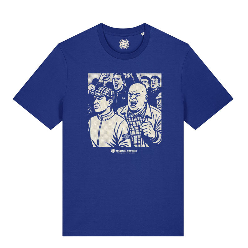 Trouble On The Terrace - Worker Blue T-shirt