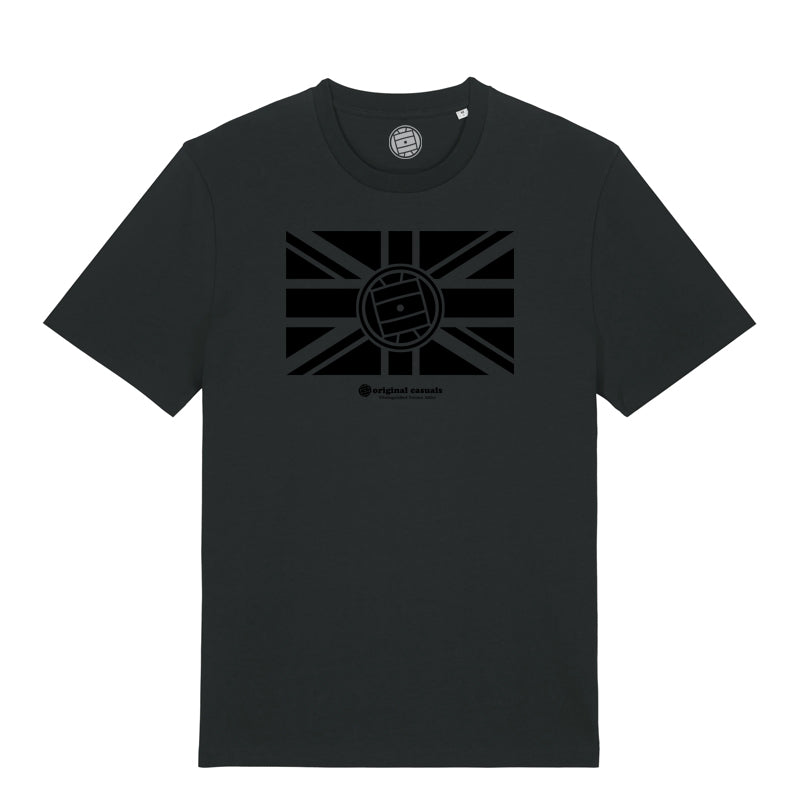 Casual Union Jack - Black T-shirt