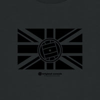 Casual Union Jack - Black T-shirt