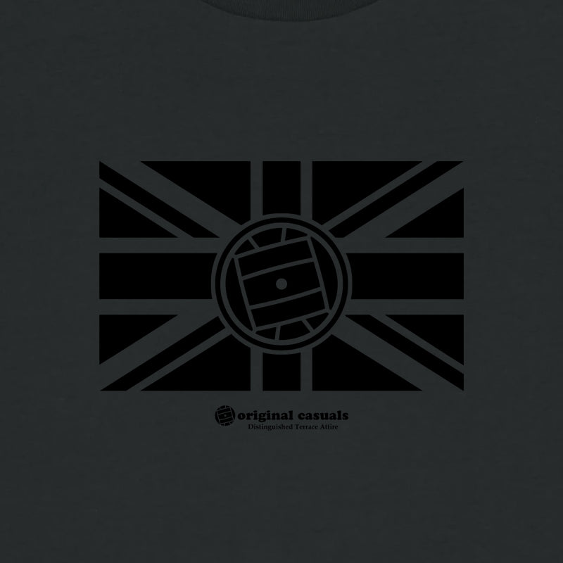 Casual Union Jack - Black Sweatshirt