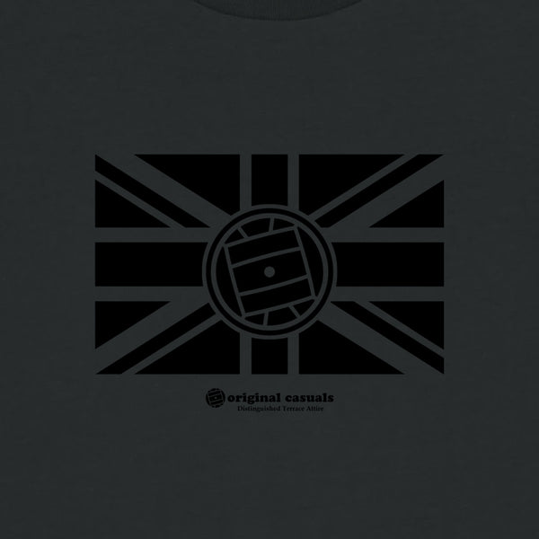 Casual Union Jack - Black Sweatshirt