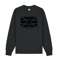 Casual Union Jack - Black Sweatshirt