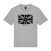 Casual Union Jack - Grey T-shirt