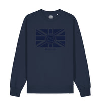 Casual Union Jack - Navy Sweatshirt