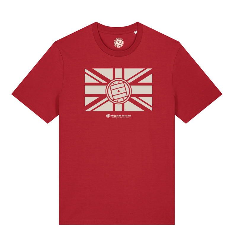 Casual Union Jack - Red T-shirt