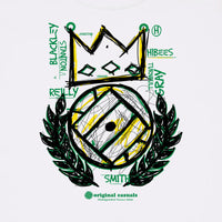 OC Badge - Basquiat Hibs - White T-shirt